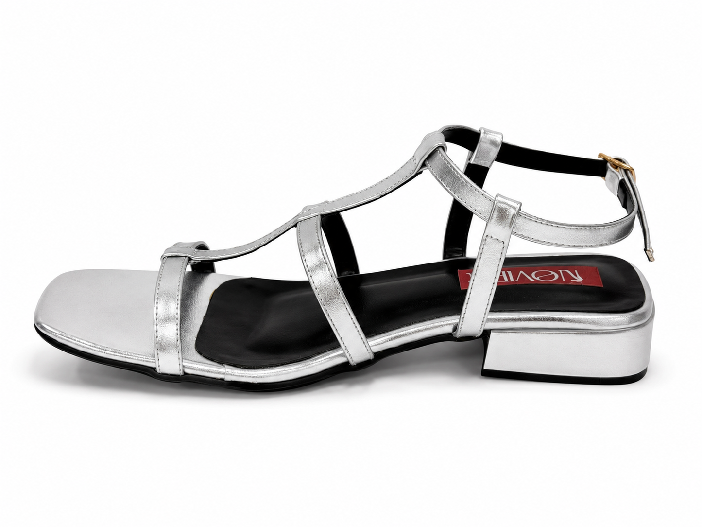 Strappy Block Heel Sandals - S1