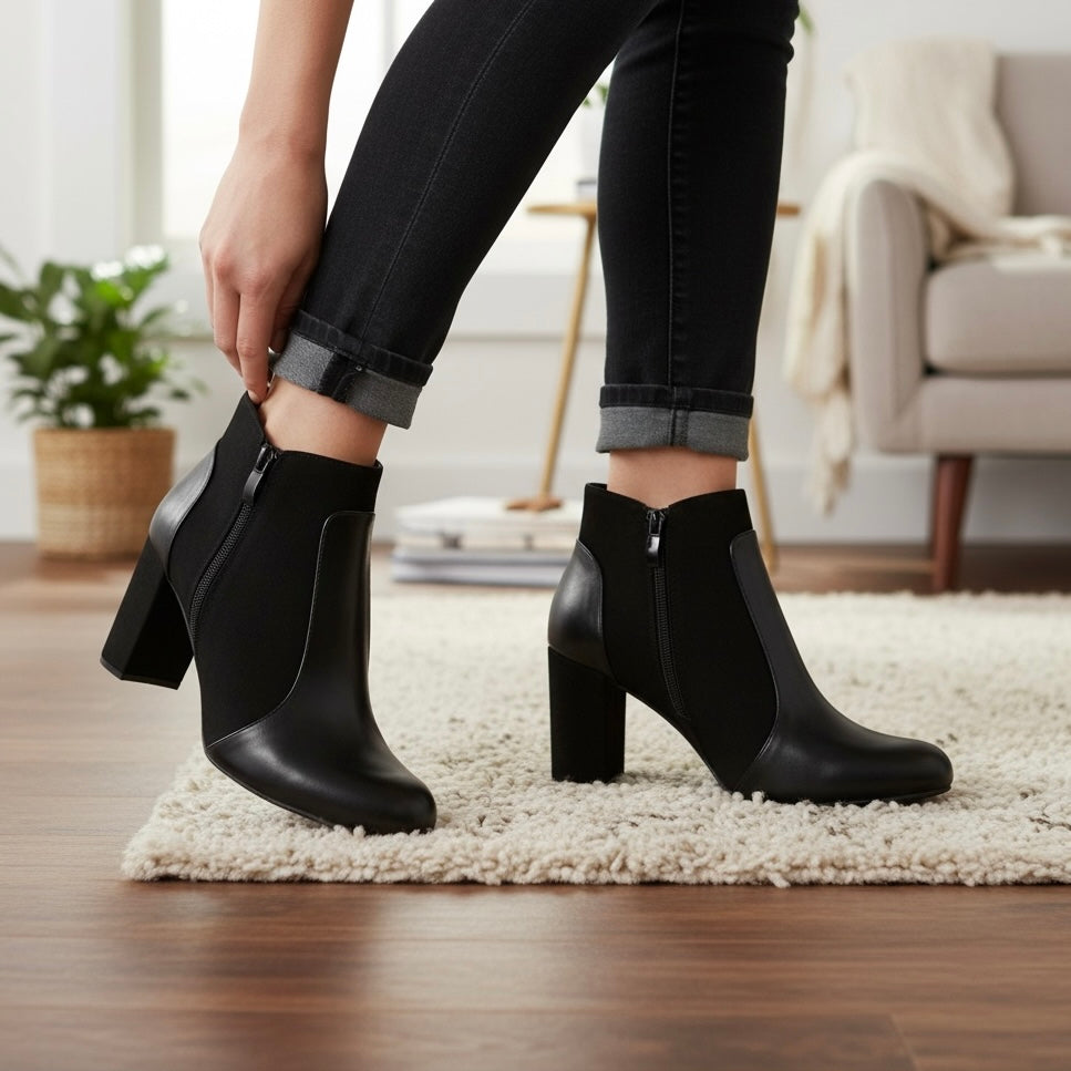 Medium heels shoes A107