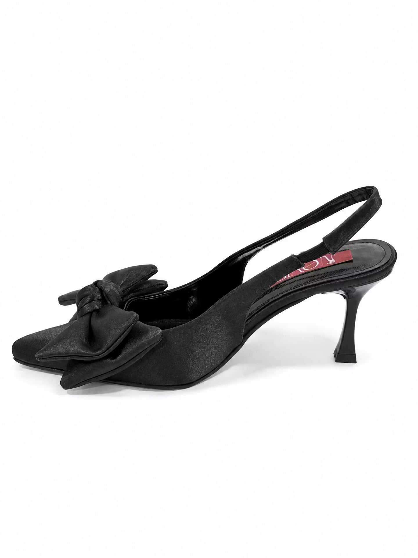 Bow Slingback Heels - A135
