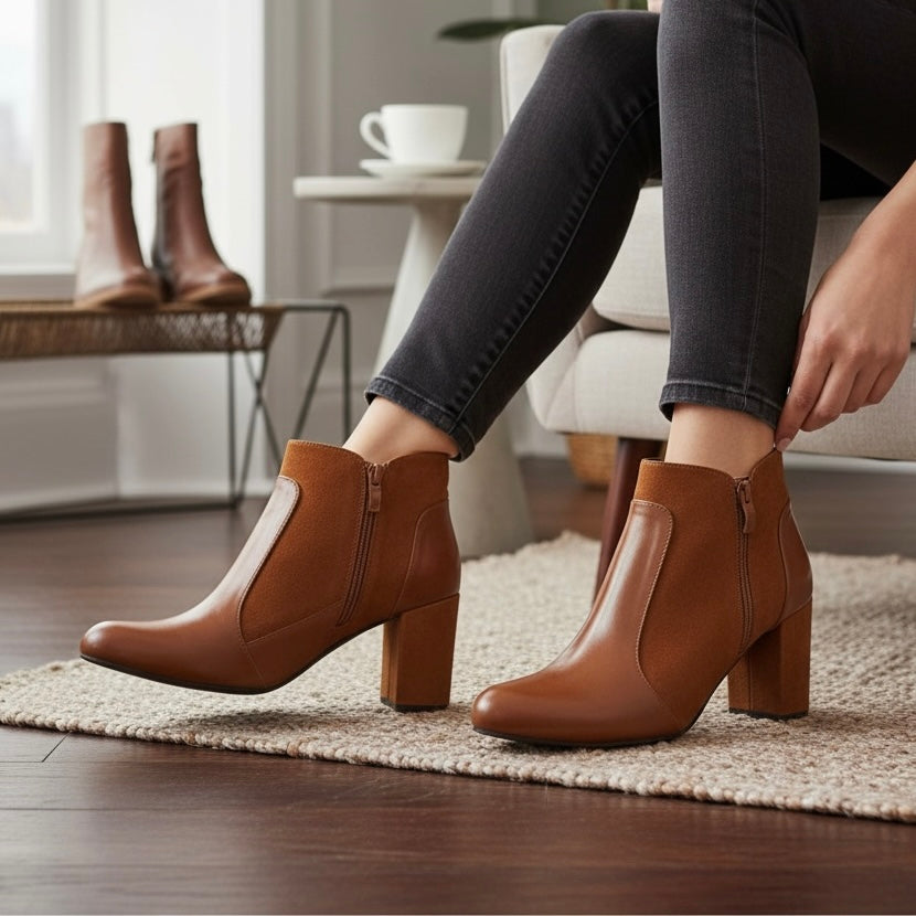 Medium heels shoes A107