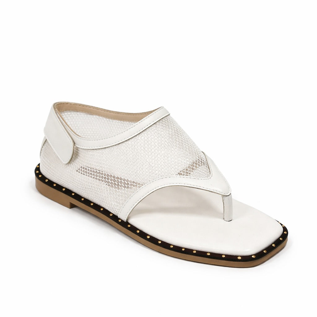 Mesh Flat Sandals - F5