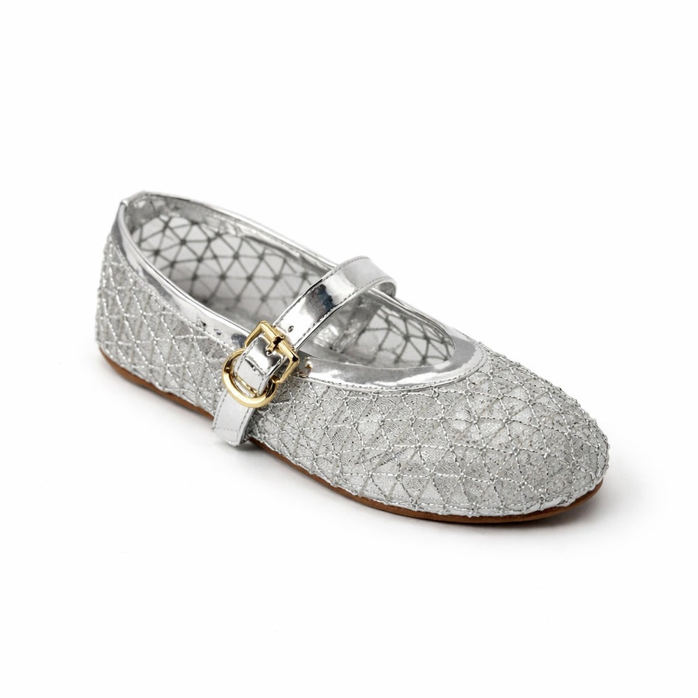 Mesh Mary Jane Flats - K25