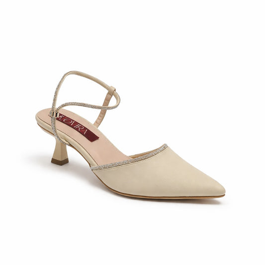 Strappy Pointed Heels - A138