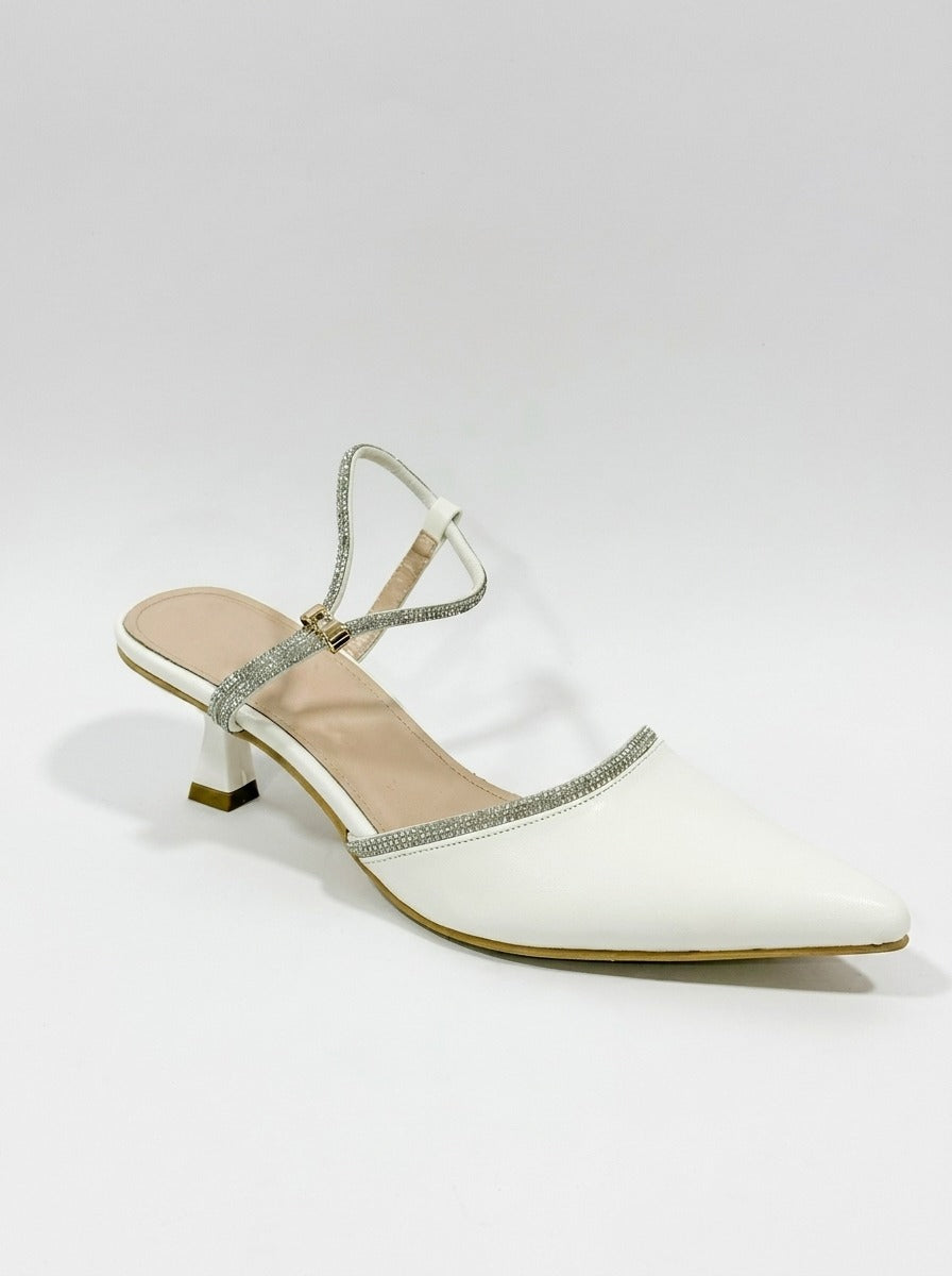 Strappy Pointed Heels - A138