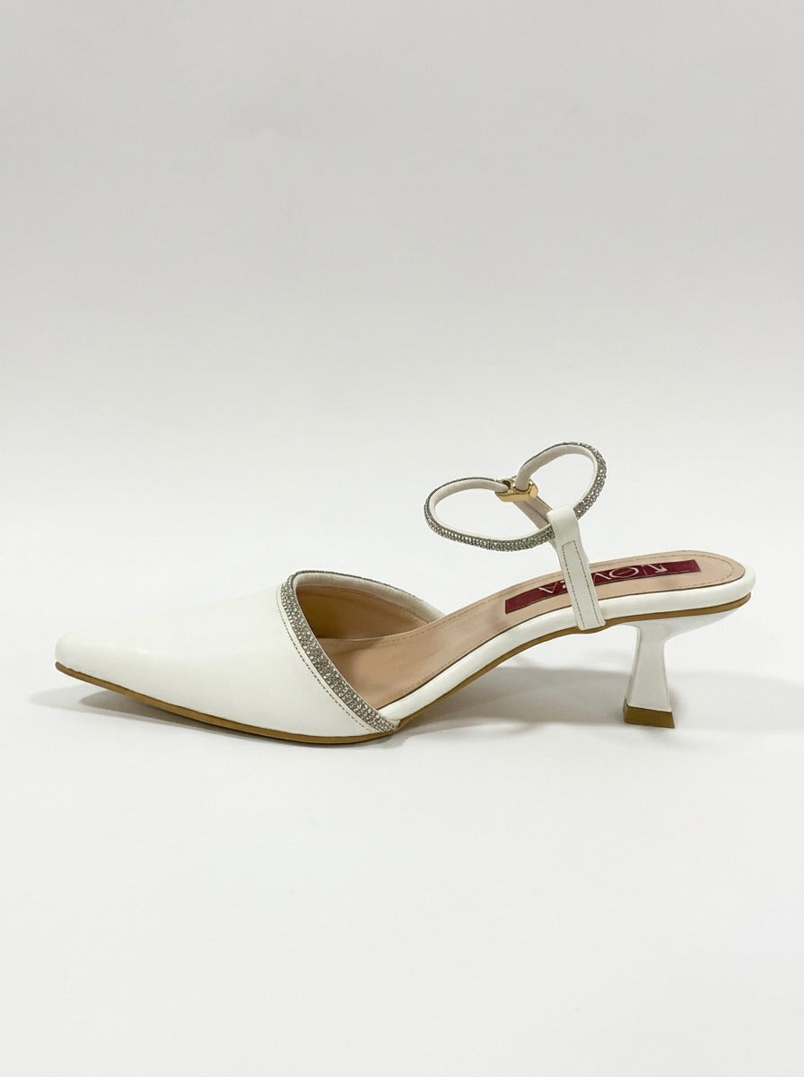 Strappy Pointed Heels - A138