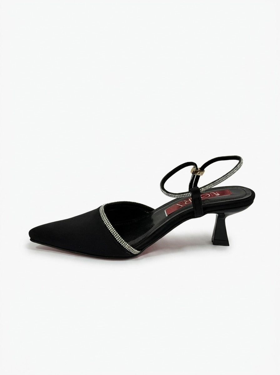 Strappy Pointed Heels - A138