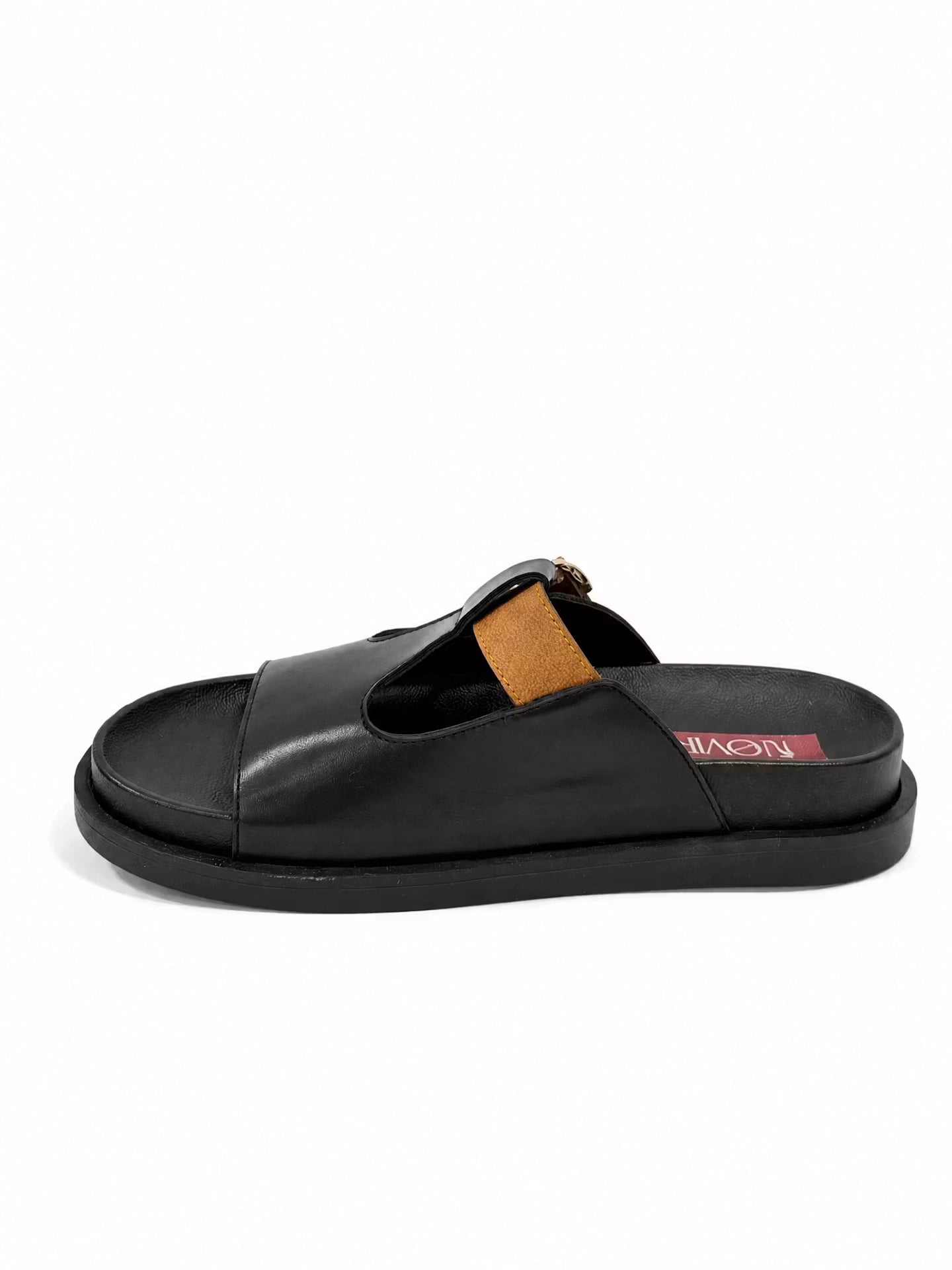 Buckle Slide Sandals - F2