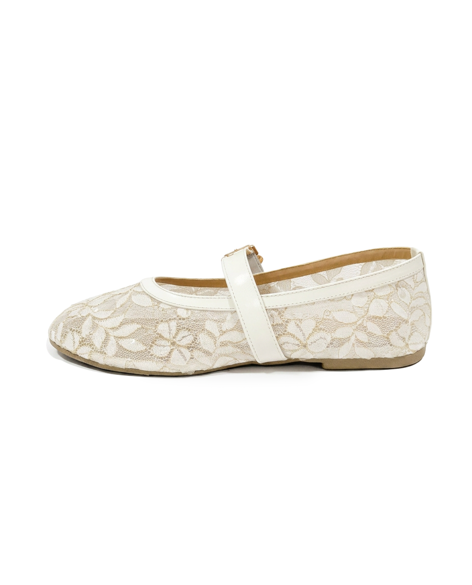 K30 — Mesh Lace Ballerina Flat