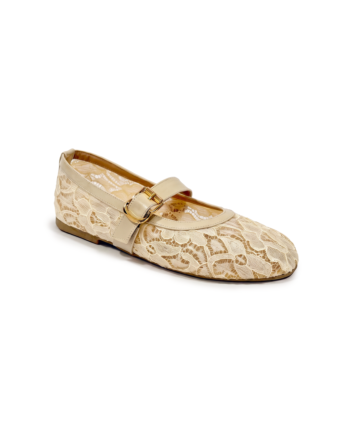 K30 — Mesh Lace Ballerina Flat